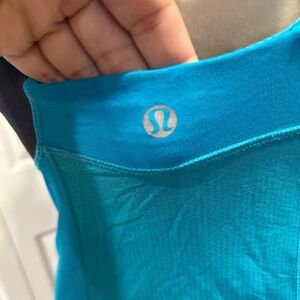 Lululemon Turquoise Workout Tank Top